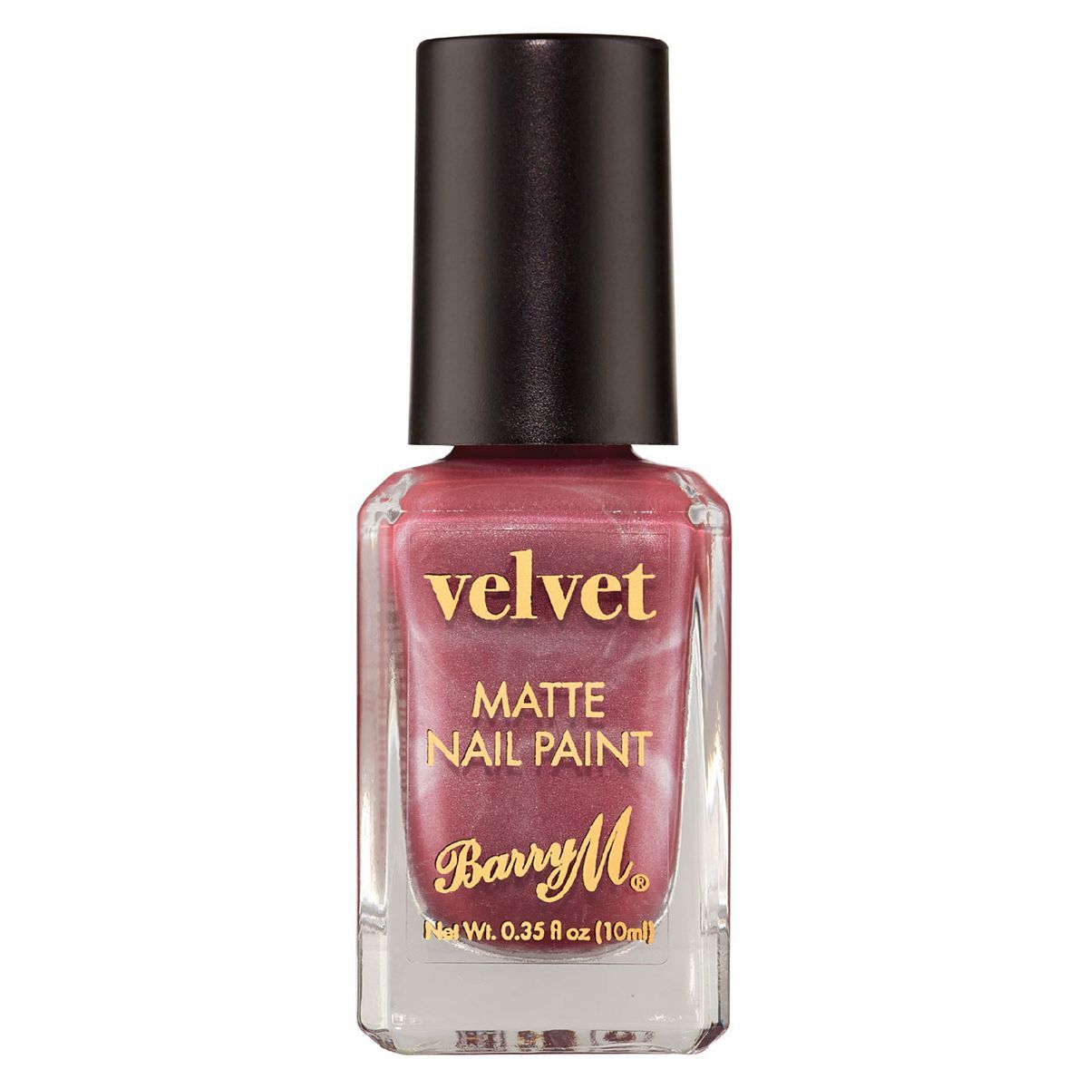 Barry M Velvet Nail Paints Modern Mauve - 10ml - McGrocer