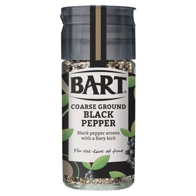 Bart Black Pepper Coarse Ground   38g - McGrocer