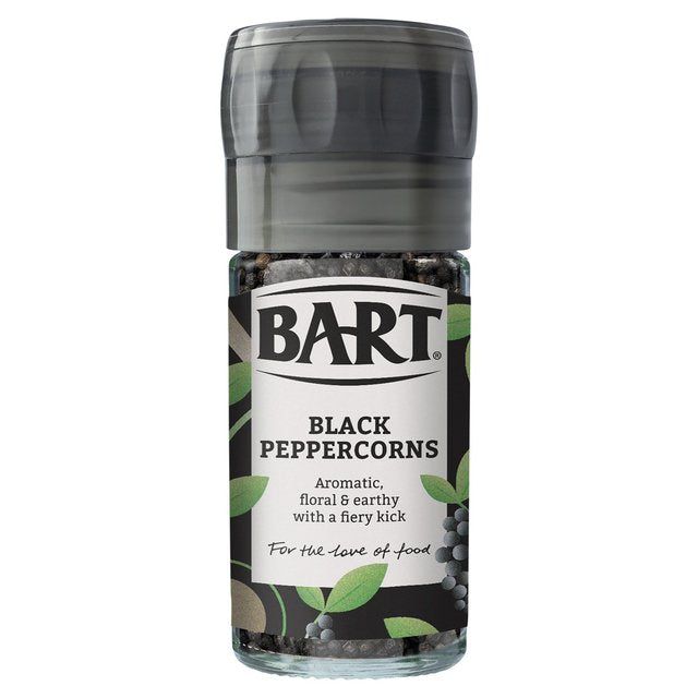 Bart Black Peppercorn Mill   42g - McGrocer