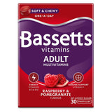 Bassetts Adult Multivitamins Raspberry & Pomegranate Flavour 30 Pastilles - McGrocer