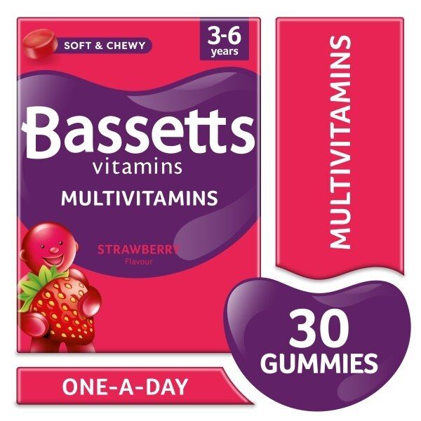 Bassetts Vitamins 3-6 Multivitamins Pastilles 30s - McGrocer