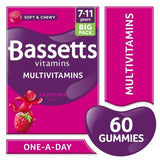 Bassetts Vitamins Multivitamins Raspberry 7-11 Years 60s - McGrocer