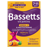 Bassetts Vitamins Omega-3 & Multivits 7-11 Soft & Chewies x30 - McGrocer