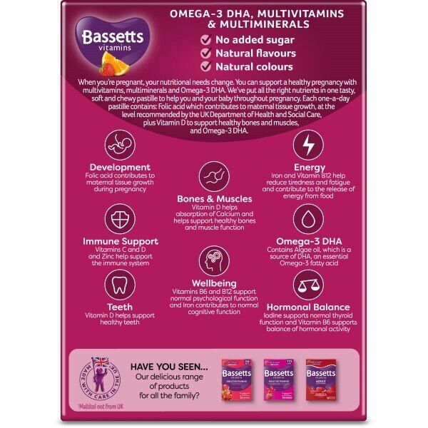 Bassetts Vitamins Pregnancy 30 1 A Day - McGrocer