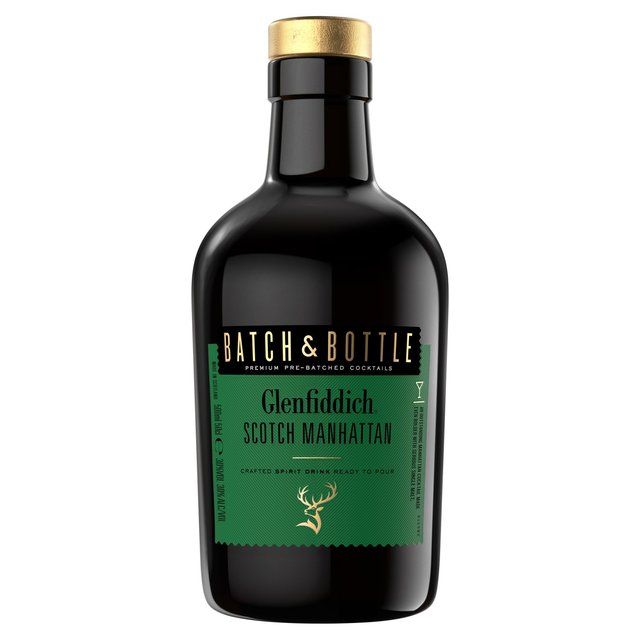 Batch & Bottle Glenfiddich Scotch Whisky Manhattan Ready to Drink Cocktail   50cl - McGrocer