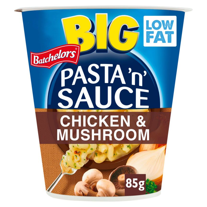 Batchelors Big Pasta 'n' Sauce Chicken & Mushroom Flavour Pot - McGrocer