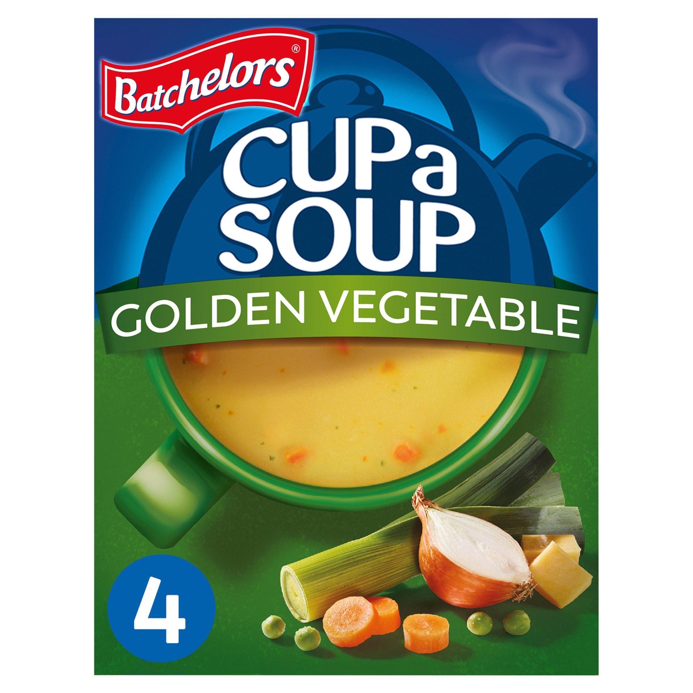 Batchelors Cup a Soup Golden Vegetable Sachets x4 82g - McGrocer