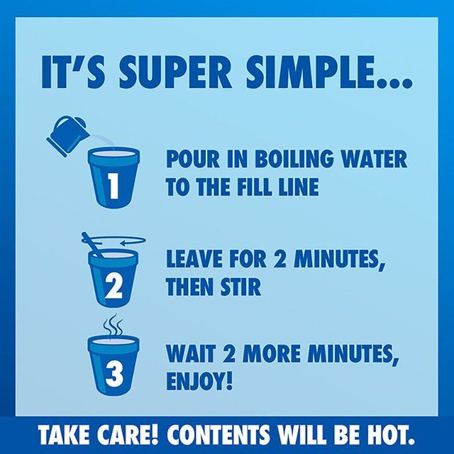 Batchelors Curry Flavour Super Noodle Pot   75g - McGrocer