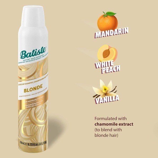 Batiste Dry Shampoo Brilliant Blonde 200ml - McGrocer