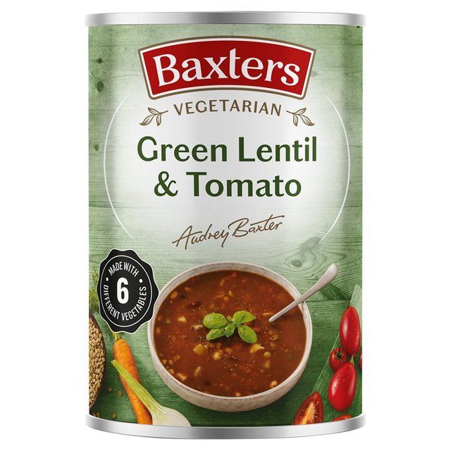 Baxters Vegetarian Puy Lentil & Tomato Soup   400g - McGrocer