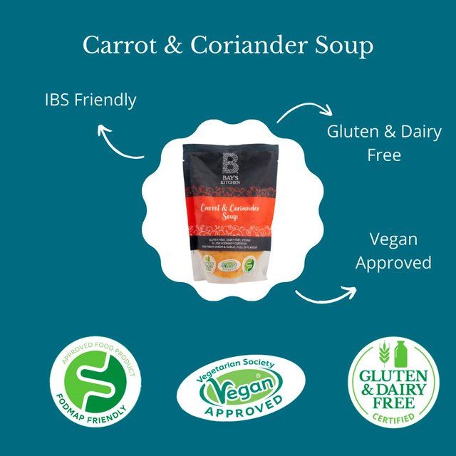 Bay's Kitchen Carrot & Coriander Soup   300g - McGrocer