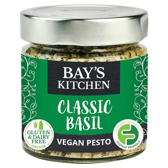 Bay's Kitchen Classic Basil Vegan Pesto   190g - McGrocer