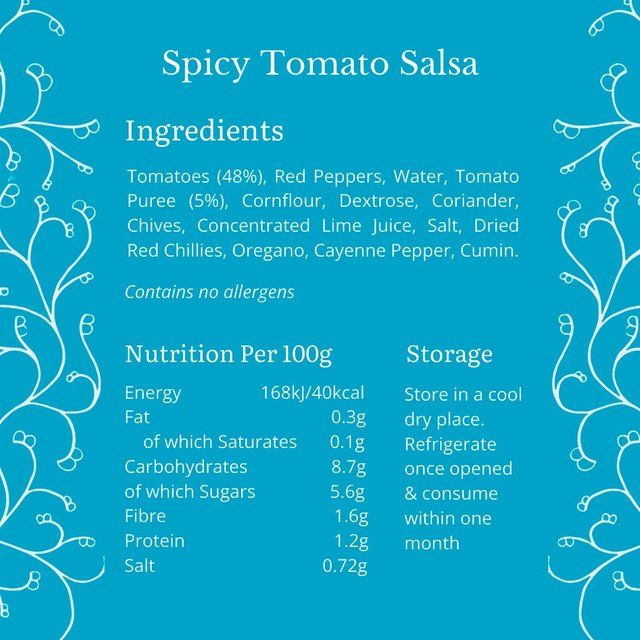 Bay's Kitchen Spicy Tomato Salsa   200g - McGrocer