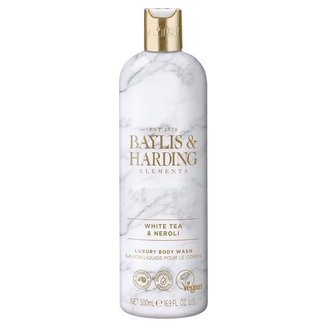 Baylis & Harding Elements Body Wash - White Tea & Neroli   500ml - McGrocer