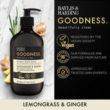 Baylis & Harding Goodness Lemongrass & Ginger Hand Wash   500ml - McGrocer