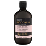 Baylis & Harding Goodness Rose & Geranium Bath Soak   500ml - McGrocer