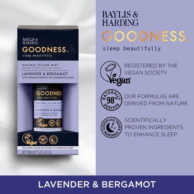 Baylis & Harding Goodness Sleep Pillow Mist   100ml - McGrocer