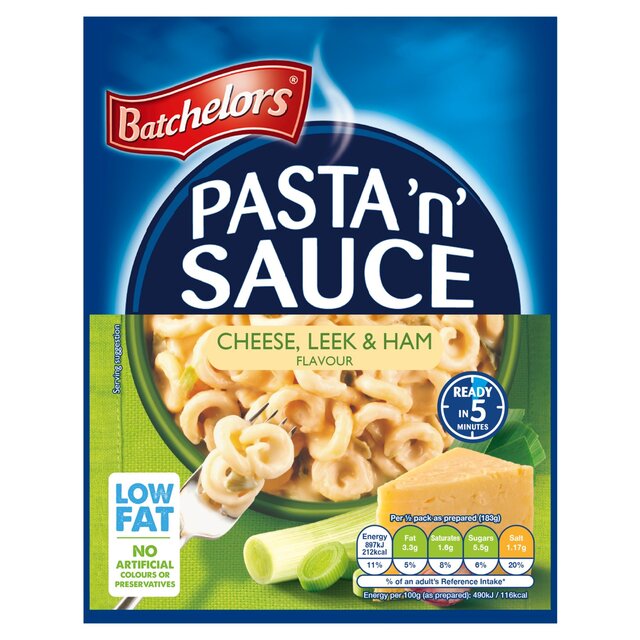 Batchelors Pasta N Sauce Cheese Leek & Ham   99g - McGrocer