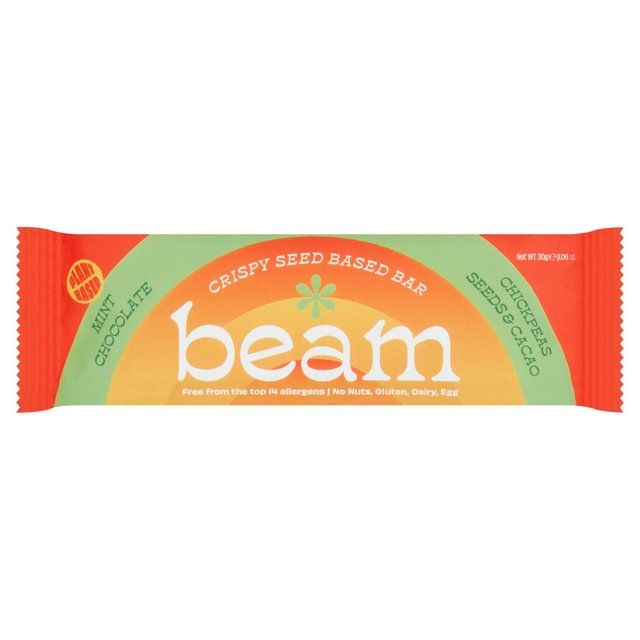 Beam Crispy Seed Based Bar Mint Chocolate   30g - McGrocer