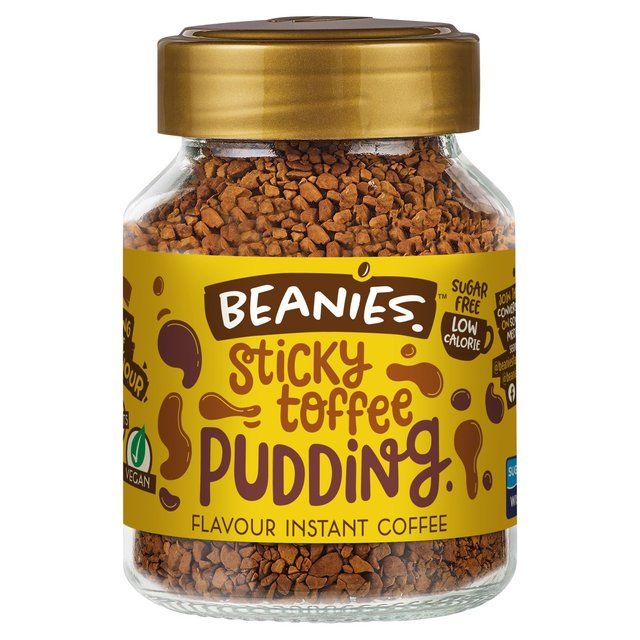 Beanies Flavour Coffee - Sticky Toffee Pudding   50g - McGrocer