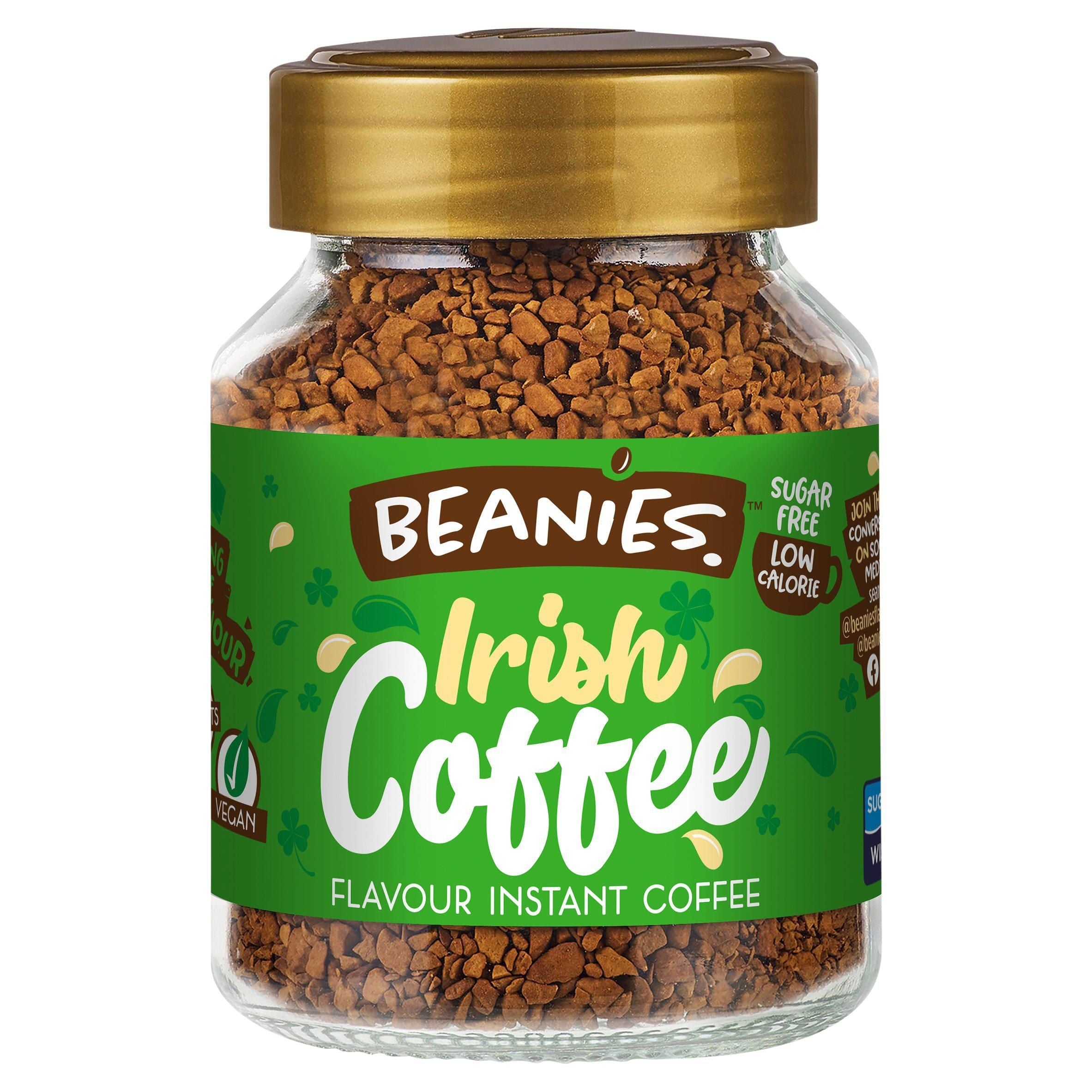 Beanies Irish Cream Flavour Coffee 50g - McGrocer