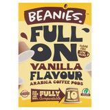 Beanies Vanilla Flavoured Fully Compostable Coffee Pods   10 per pack - McGrocer