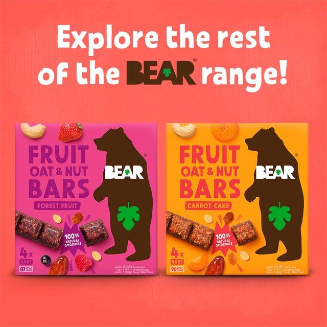 BEAR Bars Forest Fruit Multipack   4 x 27g - McGrocer