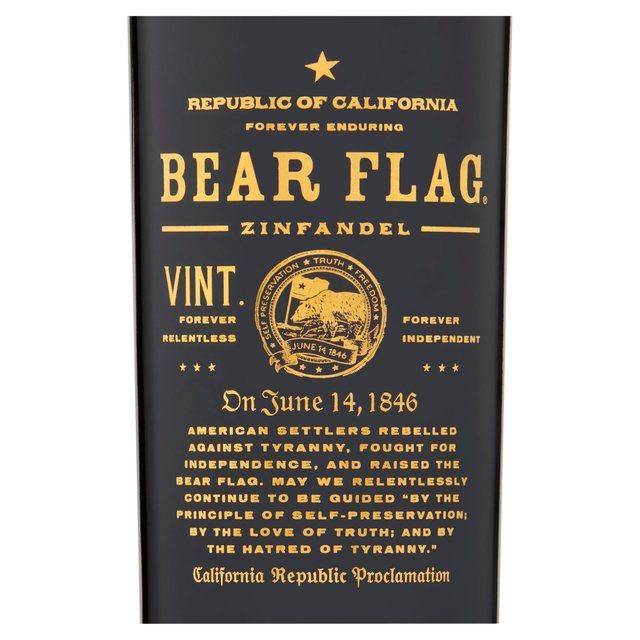 Bear Flag Sonoma County Zinfandel   75cl - McGrocer