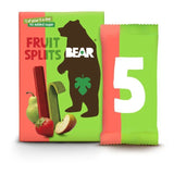 BEAR Fruit Splits Strawberry & Apple   5 x 20g - McGrocer