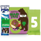 BEAR GIANT Fruit Yoyos Apple & Blackcurrant Multipack   5 x 20g - McGrocer