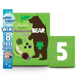 BEAR Paws Fruit Shapes Apple & Blackcurrant 2+ years Multipack   5 x 20g - McGrocer