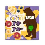 BEAR Smoothie Fruit Yoyos Blueberry & Banana Multipack   5 x 20g - McGrocer