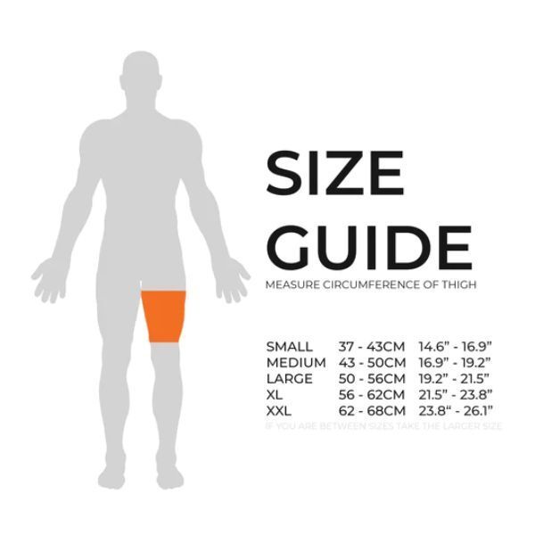 Bearhug Bamboo Thigh Support Sleeve | Large (Pair) - McGrocer