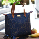 Beau & Elliot Navy Luxury Lunch Tote - McGrocer