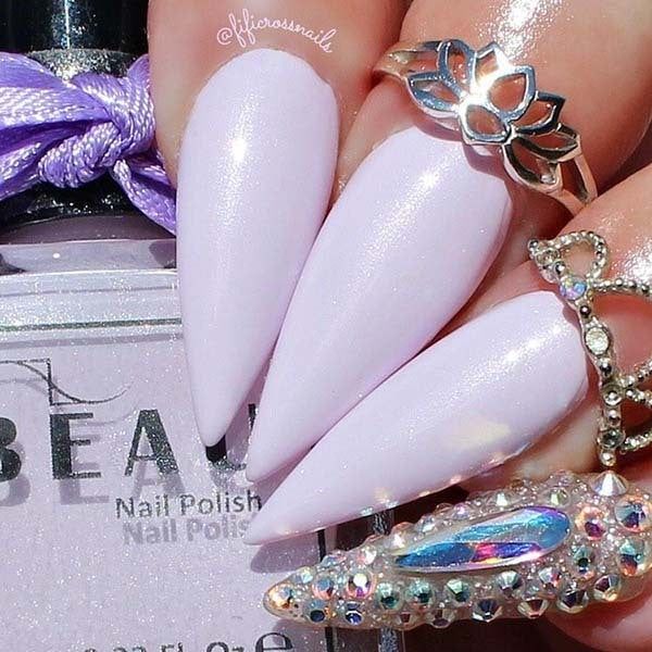 BEAU Polish Raspberry Ripple Nail Polish 10ml - McGrocer