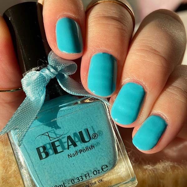 BEAU Polish What You Cyan Neon Nail Polish 10ml - McGrocer