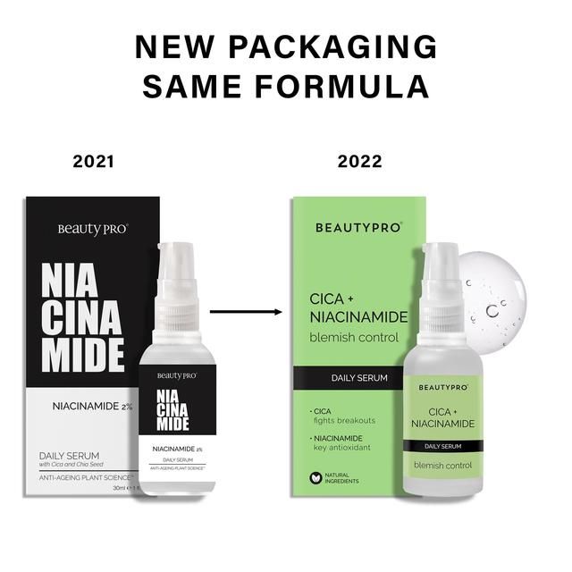 BeautyPro NIACINAMIDE 2% Daily Serum   30ml - McGrocer