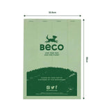 Beco Dog Poop Bags Mint Scented   60 per pack - McGrocer