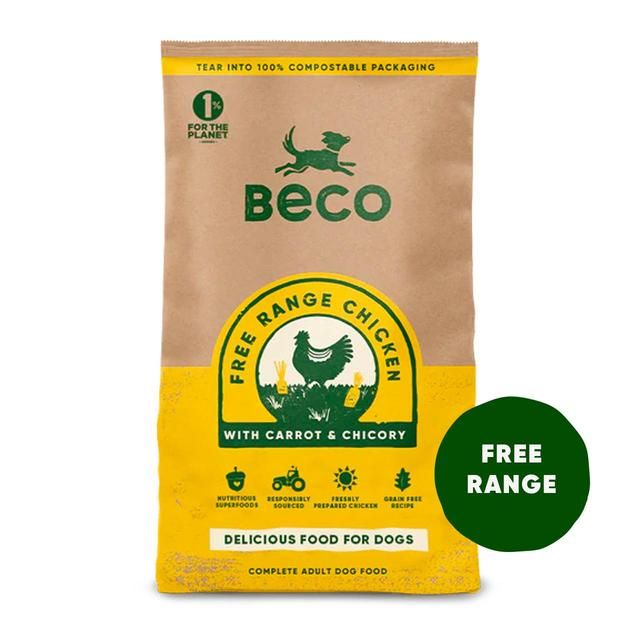 Beco Pets Eco Conscious Free Range Chicken Dry Dog Food   6kg - McGrocer