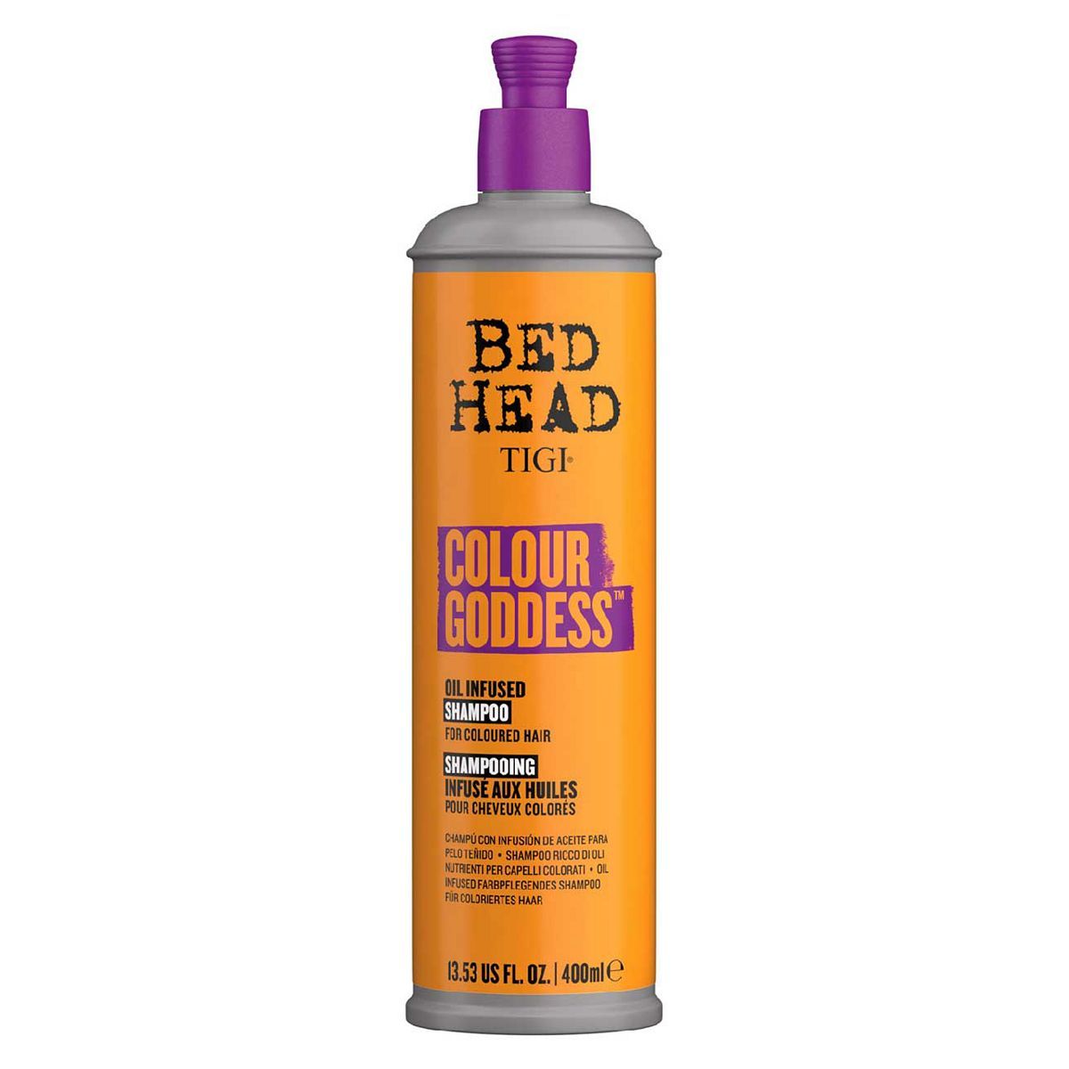Bed Head By TIGI Colour Goddess Shampoo For Coloured Hair 400ml - McGrocer