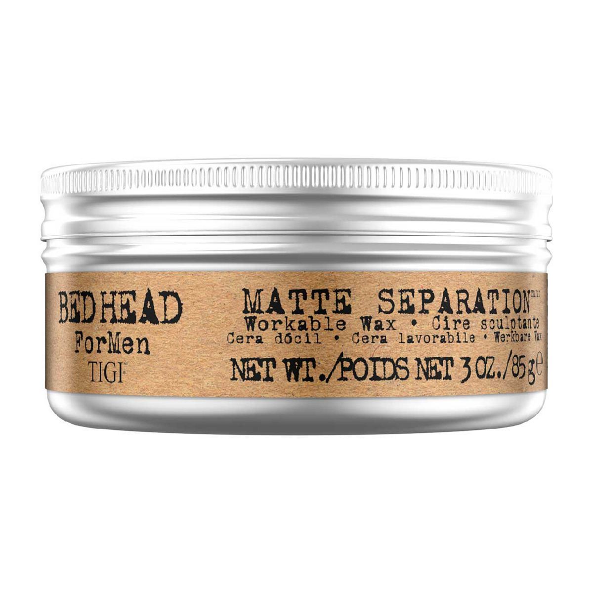 Bed Head for Men Matt Separation Wax 85G - McGrocer