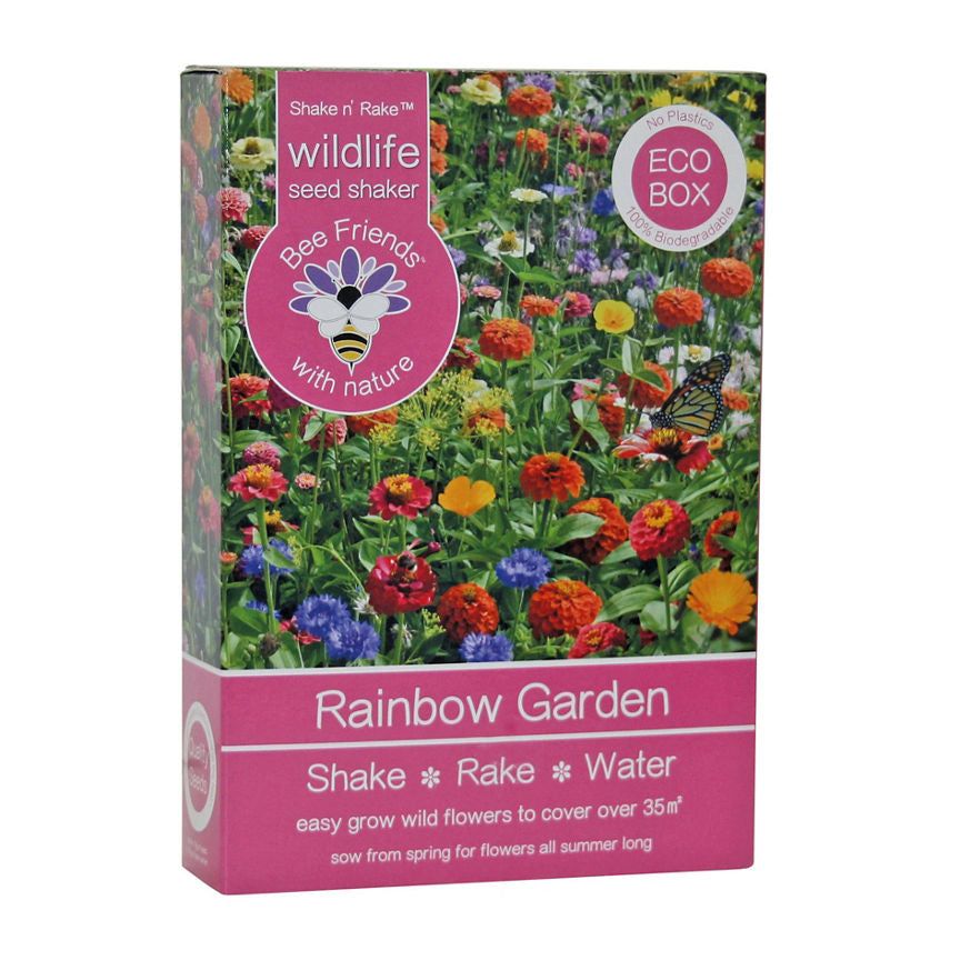 Bee Friends Rainbow Garden Seed Shaker - McGrocer