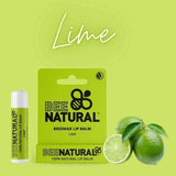 Bee Natural - 100% Natural Moisturising Lip Balm, Lime-4.2g - McGrocer
