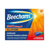 Beechams Cold & Flu Max Strength Cough & Congestion Relief  Capsules 16   16 per pack - McGrocer