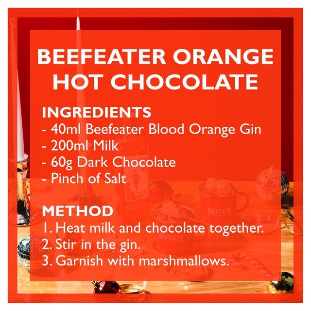 Beefeater Blood Orange Flavoured Gin   70cl - McGrocer