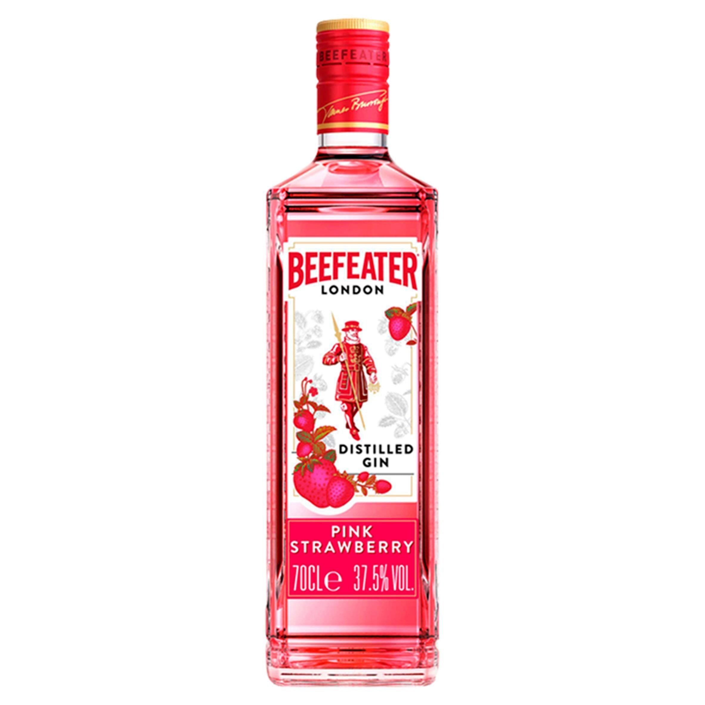 Beefeater Pink Strawberry Flavoured Gin 70cl - McGrocer