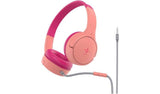 Belkin SoundForm Mini Kids Wired On-Ear Headphones - Pink - McGrocer