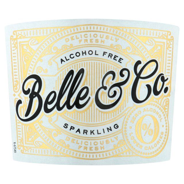 Belle & Co Alcohol Free Sparkling Wine   75cl - McGrocer