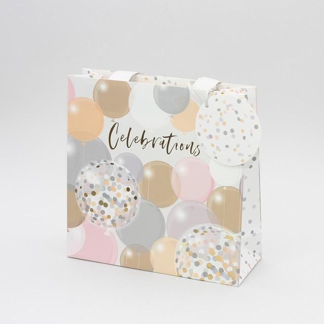 Belly Button Bubble Balloons Medium Gift Bag - McGrocer