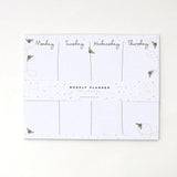 Belly Button Designs Weekly Planner 52 Sheets Bees - McGrocer